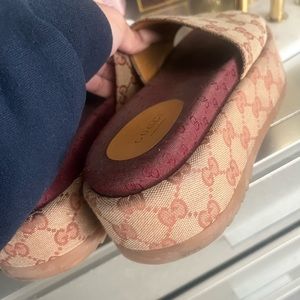 Gucci platforms sandals